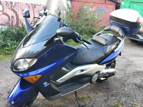 2007 Yamaha TMAX, синий, 400000 рублей, вид 3