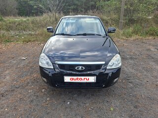 2012 Lada (ВАЗ) Priora I, чёрный, 390000 рублей, вид 1
