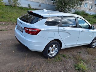 2019 Lada (ВАЗ) Vesta SW I, белый, 880000 рублей, вид 2