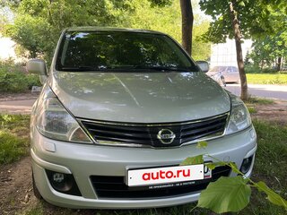 2012 Nissan Tiida I Рестайлинг, серебристый, 1300000 рублей, вид 3