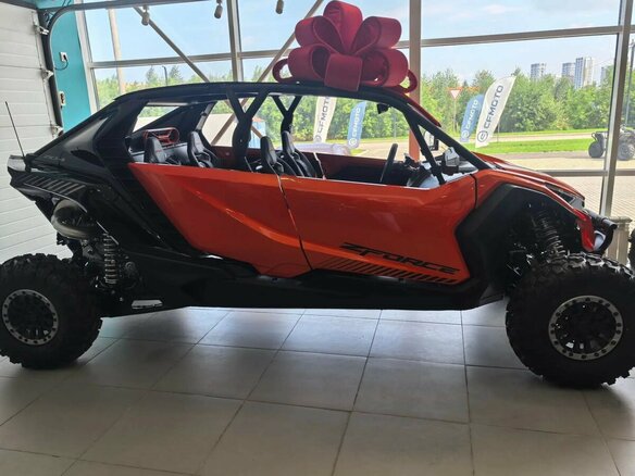 2026 CFMoto ZFORCE Z10-4 EPS, оранжевый, 3579900 рублей - вид 5