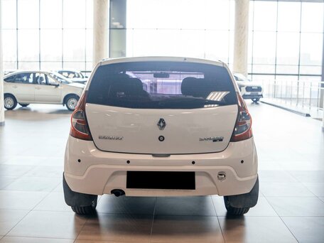 2012 Renault Sandero I, белый, 993000 рублей, вид 5