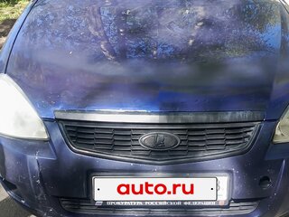 2013 Lada (ВАЗ) Priora I Рестайлинг, синий, 350000 рублей, вид 3