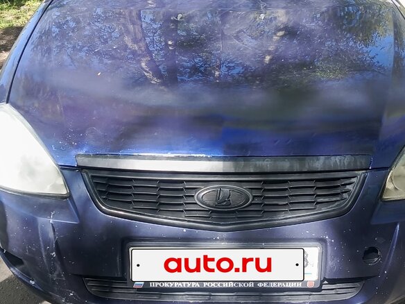 2013 Lada (ВАЗ) Priora I Рестайлинг, синий, 350000 рублей - вид 2