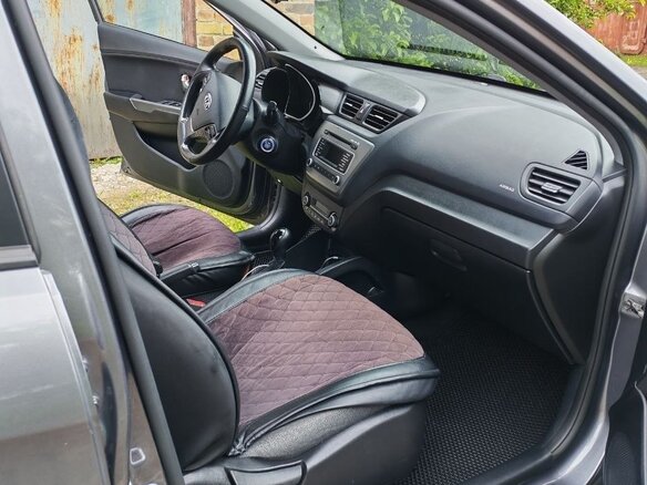 2016 Kia Rio III Рестайлинг, серый, 950000 рублей - вид 14