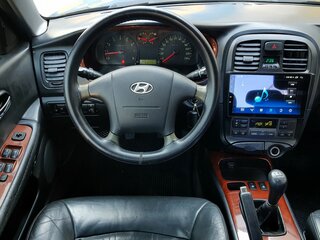2005 Hyundai Sonata ТагАЗ IV (EF) Рестайлинг, чёрный, 399000 рублей, вид 5
