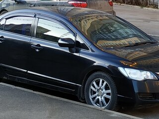 2008 Honda Civic VIII, чёрный, 595000 рублей, вид 3
