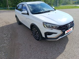 2024 Lada (ВАЗ) Vesta SW I Рестайлинг (NG), белый, 1680000 рублей, вид 3