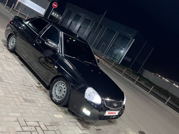 2010 Lada (ВАЗ) Priora I, чёрный, 600000 рублей - вид 10