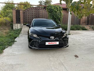2021 Toyota Camry VIII (XV70) Рестайлинг, чёрный, 2650000 рублей, вид 3
