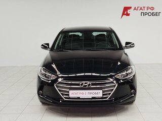 2016 Hyundai Elantra VI (AD), чёрный, 1840000 рублей, вид 2