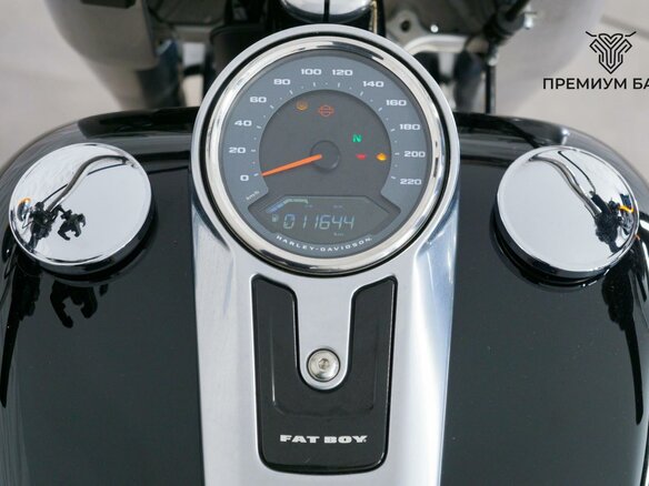 2018 Harley-Davidson Fat Boy, чёрный, 1899000 рублей - вид 11