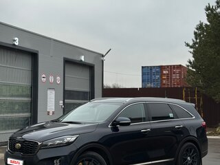 2018 Kia Sorento III Prime Рестайлинг, синий, 3130000 рублей, вид 2