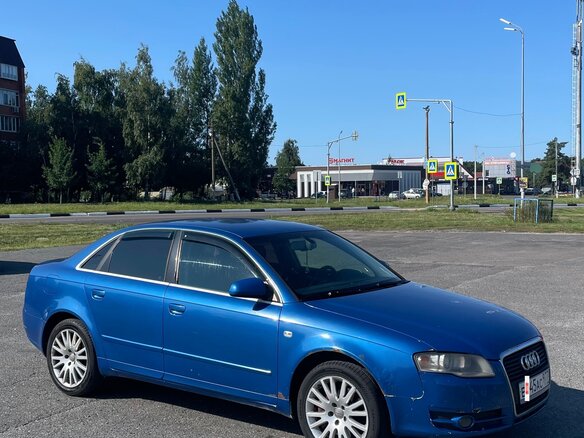 2006 Audi A4 III (B7), синий, 450000 рублей - вид 11
