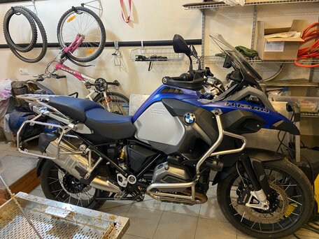 2014 BMW R 1200 GS Adventure, синий, 1250000 рублей, вид 3