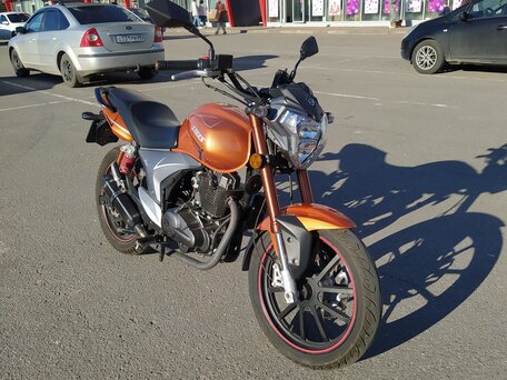 2012 Stels Flame 200, оранжевый, 110000 рублей, вид 1
