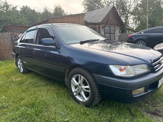 1996 Toyota Corona Premio X (T210), синий, 370000 рублей, вид 1