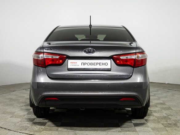 2012 Kia Rio 4-speed III, серый - вид 5