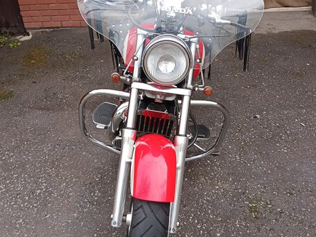 1996 Honda VT 1100, красный, 470000 рублей, вид 4