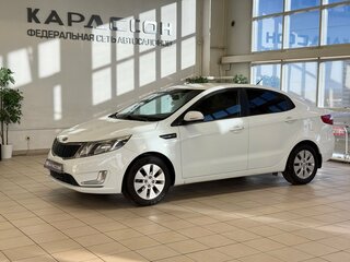 2012 Kia Rio 5-speed III, белый, 870000 рублей, вид 1