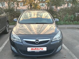 2012 Opel Astra J Рестайлинг, серый, 510000 рублей, вид 1