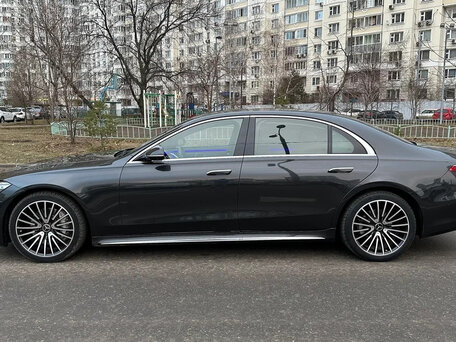 2025 Mercedes-Benz S-Класс 350 d 4MATIC VII (W223), чёрный, 12670000 рублей, вид 5