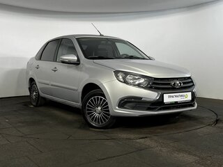 2021 Lada (ВАЗ) Granta I Рестайлинг, серебристый, 519900 рублей, вид 2