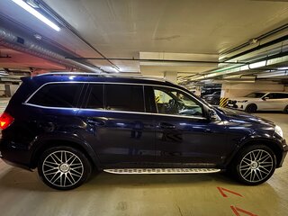 2014 Mercedes-Benz GL-Класс 350 II (X166), синий, 2800000 рублей, вид 2
