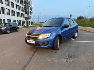 2018 Lada (ВАЗ) Granta I, синий, 650000 рублей, вид 1