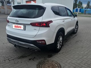 2019 Hyundai Santa Fe IV, белый, 2670000 рублей, вид 4
