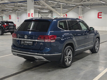 2019 Volkswagen Teramont I, синий, 3350000 рублей, вид 5