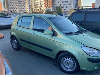 2008 Hyundai Getz I Рестайлинг, зелёный, 390000 рублей, вид 2