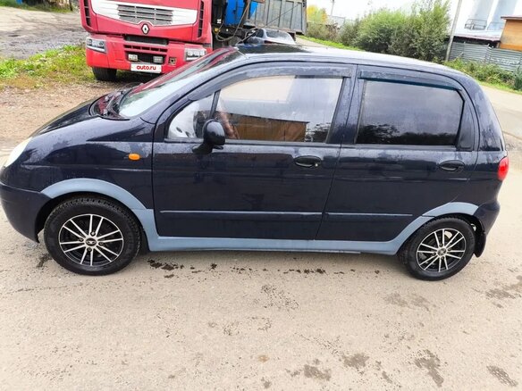 2005 Daewoo Matiz I Рестайлинг, синий - вид 2