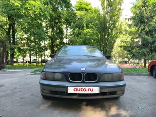 1998 BMW 5 серии 520i IV (E39), синий, 320000 рублей, вид 3