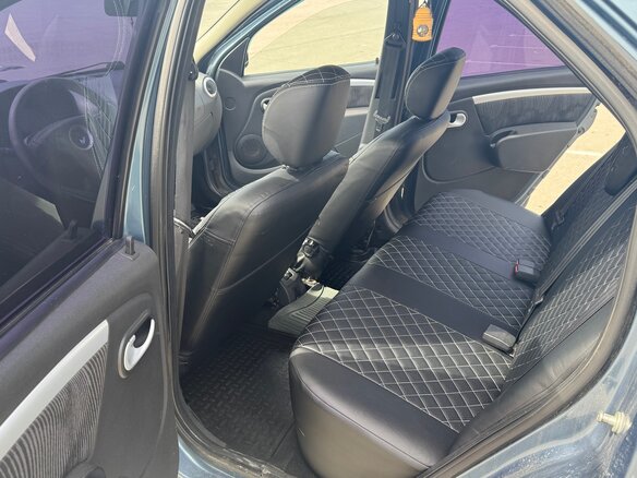2011 Renault Logan I Рестайлинг, синий, 450000 рублей - вид 12