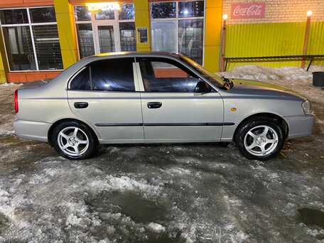 2010 Hyundai Accent ТагАЗ II, бежевый, 360000 рублей, вид 2