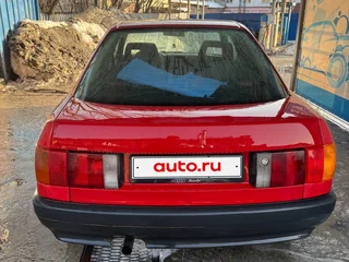 1990 Audi 80 IV (B3), красный, 100000 рублей, вид 2