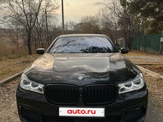 2017 BMW 7 серии 740d xDrive VI (G11/G12), чёрный, 4100000 рублей, вид 2