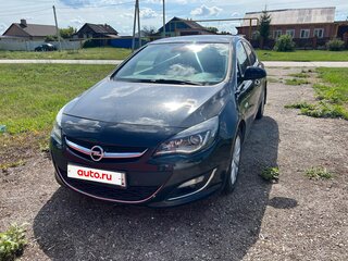 2013 Opel Astra J Рестайлинг, чёрный, 630000 рублей, вид 2
