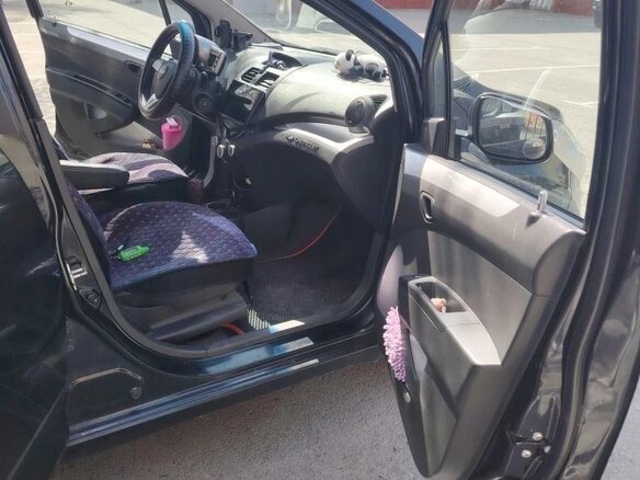 2010 Daewoo Matiz III, чёрный, 475000 рублей - вид 13