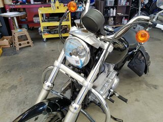 2015 Harley-Davidson Sportster 883, чёрный, 777000 рублей, вид 3