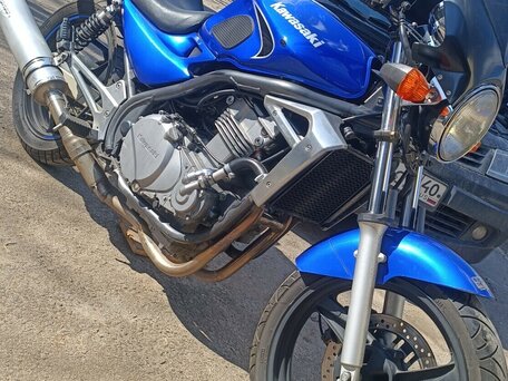 2008 Kawasaki ER-5, синий, 290000 рублей, вид 2