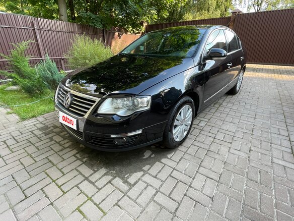 2010 Volkswagen Passat B6, чёрный, 950000 рублей