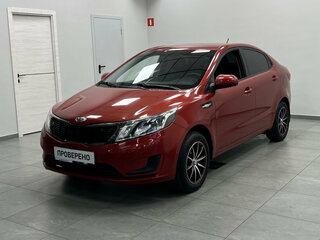 2012 Kia Rio III, красный, 590000 рублей, вид 1