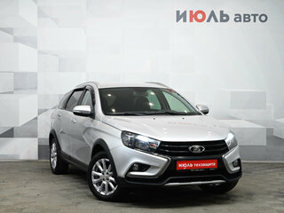 2019 Lada (ВАЗ) Vesta SW Cross I, серебристый, 1090000 рублей, вид 3