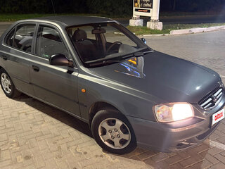 2007 Hyundai Accent ТагАЗ II, серый, 450000 рублей, вид 1