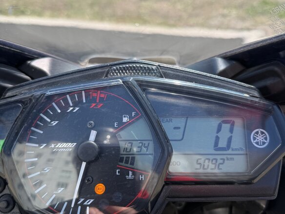 2015 Yamaha YZF-R3, синий, 440000 рублей