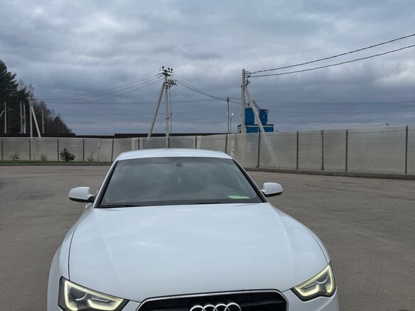 2015 Audi A5 I (8T) Рестайлинг, белый, 2050000 рублей - вид 2