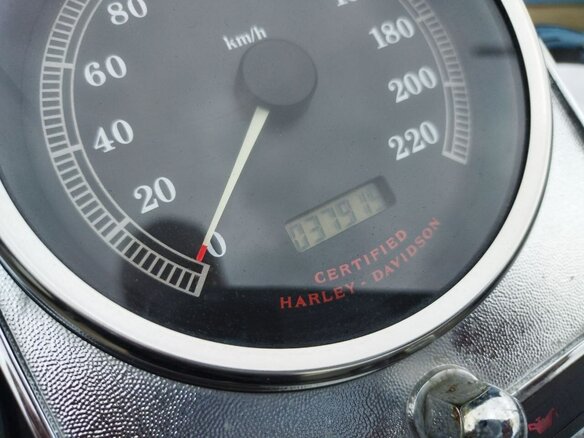 2001 Harley-Davidson Road King, чёрный, 545000 рублей - вид 6