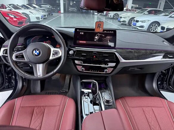 2022 BMW 5 серии Long 525Li VII (G30/G31/G38) Рестайлинг, чёрный, 3800000 рублей - вид 6